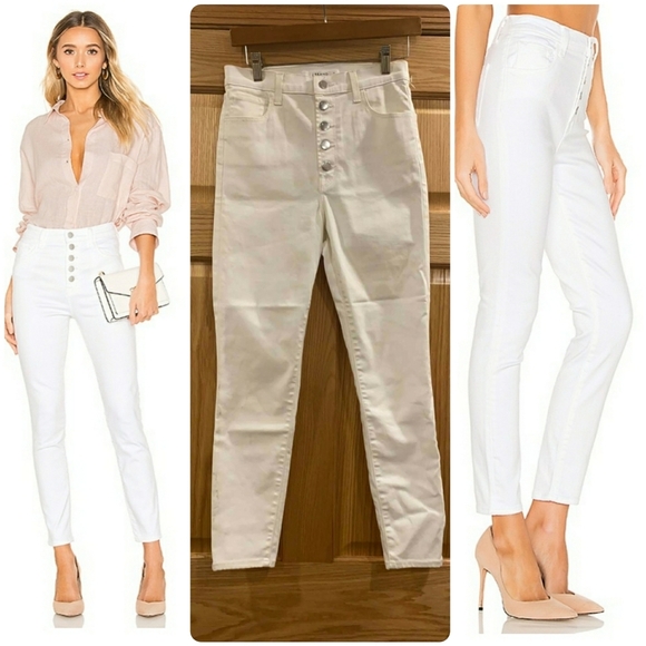 J BRAND LILLIE HIGH-RISE CROPPED SKINNY JEAN - Picture 1 of 14